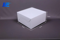 Luxus Export: Plain/Printed Cake Box (8*8*5) - 500 GM