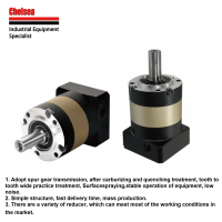 PLE80 High Precision Planetary Gearbox 19mm Input and 20mmOutput Shaft Ratio 4:1 to 100:1 Compact Low Backlash Gear Reducer for CNC Robotics and Automation