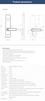 Ttlock Fingerprint Smart Door Lock Security Password Card Digital Door Lock For Home Office Apartment
