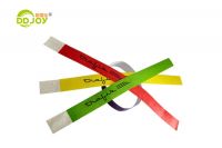 Cheap events & party supplies bracelet custom paper tyvek wristbands