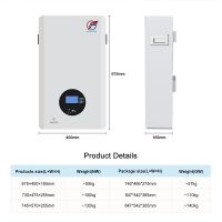 Customized 5kw 10kw 15kwBattery 48v Solar Energy 100ah 200ah 230ah 300ah Lithium Wall Battery Lifepo4 Pack 51.2 Volt Power Wall