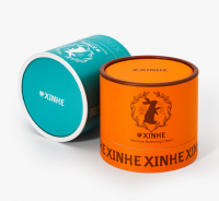 Horse oil paper can skin care products tube automatic flanging degradation of environmental protection cylinder packing box factory custom printing From China