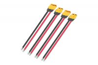 2Pairs XT60H Plug Pitail Male Female Connector With Sheath Housing Connector With 100mm 12AWG Silicon Wire For RC Lipo Battery FPV Drone