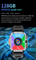 Kgp 4g Sim Card Android Smartwatch 5g Gps Wifi S8 Ultra S9 Dual Camera Hombre 2024 Women Men Fashion Black Pgd Smart Watch