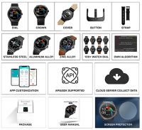 Custom Logo Hombre Smartwatch 100+ Sport Modes Bt Call Calorie Consumption Relojes Inteligentes Fashion K57 Pro Men Smart Watch