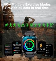 Custom Logo Hombre Smartwatch 100+ Sport Modes Bt Call Calorie Consumption Relojes Inteligentes Fashion K57 Pro Men Smart Watch