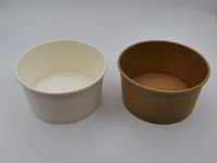 Kraft paper salad bowls