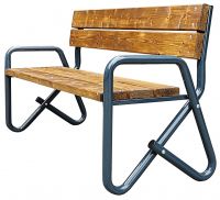 Outdoor bench &quot;Graffetta-A&quot;