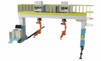 26-meter Gantry Type Dual-robot Intelligent Welding Workstation