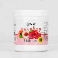 Peach Dragon Mixed Fruit Jam 1.2kg bottles Puree Pulp Jam