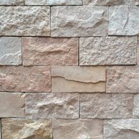 BLUSH Pink cultured stone wall thin stone pink stone veneer