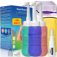 Nasal Rinse Kit Nasal Wash Bottle Nose Care For Adult And Children Allergic Rhinitis Treatment Sinus Irrigation Bottle