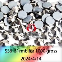 Silver Hematite Laborado Hot Fix Rhinestone From China