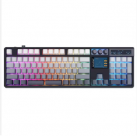 SKYLOONG GK104 Pro 3Mode Wireless gaming Mechanical Keyboard with 2.0 Screen 3 Knobs Hot-Swappable Side-Engraved PBT kevcap RGB