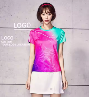 Fast Drying Badminton Jersey OEM Tennis