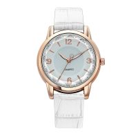 Quartz Women's Watch, Two-color Dial Belt Women's Watch Creative Watch