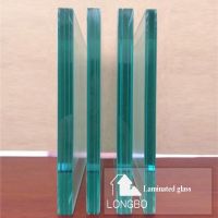 Laminated glass manufacturer laminated glass panels stair steps tempered laminated glass From China