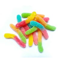 Sour Worms Gummy Candy