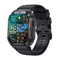The new K57PRO call smart watch music weather 1.96 inch heart rate blood pressure oxygen smart watch