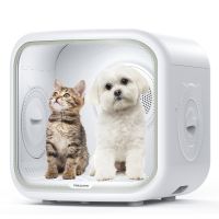 75L Smart Pet Dryer Box with Curved tempered glass Quick Drying