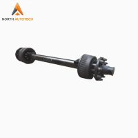 15k Electric Brake Axle With Hub And Drum For Trailer