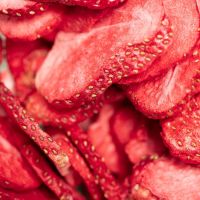 Air Dried Strawberries For Smoothie Blends And Energy Bars Dried Strawberries With 98% Fruit Purity From Tanzania