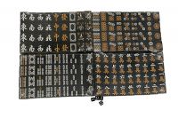 Black Custom Mahjong Tiles Party Entertainment Board Game Mahjong