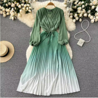 Pleated Dress