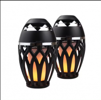 New Outdoor Lanterns Speaker Flame Lights Bluetooth Speaker Waterproof Speaker Wireless bt 5.0 For Patio Yard Party