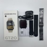 1.83 Inch Big Screen Smart Watch Gt20 Men Women Bt Call Sport Heart Rate Monitor Smartwatch Customize Wallpaper Watch Q13 H13