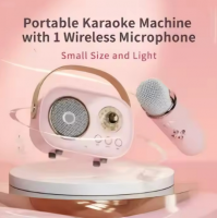 Mini portable Bluetooth karaoke speaker