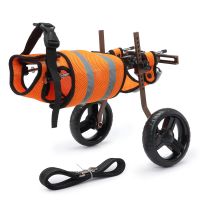Dog supplies pet two wheeled scooter rehabilitation walking assistance vehicle puppy disability vehicle, From China