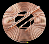 Pancake Copper Pipes, Soft Drawn