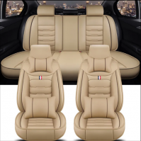 Full Set Universal PVC Leather Car Seat Cover With Car Seat Cushion cover From China