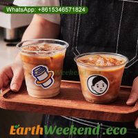 Crystal Juice Cold Milk Coffee Plastic Pet Cup