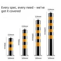 Driveway security packing steel bollards