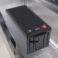 OEM customized lithium iron phosphate battery 12V100AH photovoltaic energy storage 24V300AH RV truck parking air conditioner