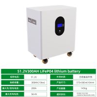 Factory direct roller-type lithium iron phosphate battery energy storage system 5KWH smart grid compatible solar energy storage inverter integrated battery
