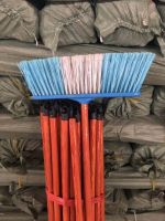 110cm 120cm wood design PVC coated wooden sticks for broom mop and brush From China