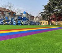 The kindergarten Artificial Turf grass produced by factory low price from China