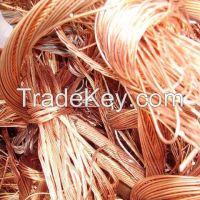 PURE COPPER SCRAP COPPER WIRE SCRAP 99.99% COPER WIRE SCRAP