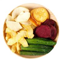 Fruit and vegetable crisps