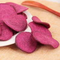 Purple potato chips