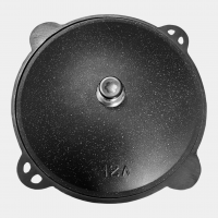 Cast Iron cauldron (dutch oven) with lid 12 L, flat bottom, marking &quot;BARAKA&quot;