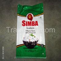 Simba Brand Extra Long Grain White Rice - 25kg