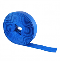 Plastic Pipes Irrigation Manufacturers PVC LAY FLAT DISCHARGE HOSE PIPE for Fire Water Supply Industriul and Mining