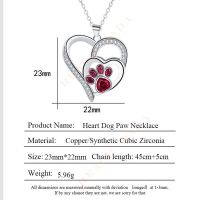 Dada Customized Animal Love Charm Women's Pendant Necklace 2024 Hot Selling European And American Style