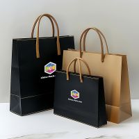 High-End and Reusable Paper bags Large size for Shopping