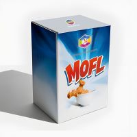 Customised cereal packaging box