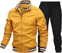 Men`s Pullover Fleece Hooded Tracksuit Sweatshirt